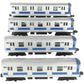 MTH 30-2122 O MTA New York Transit Subway Car Set (Set of 4) EX/Box