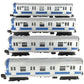 MTH 30-2122 O MTA New York Transit Subway Car Set (Set of 4) EX/Box