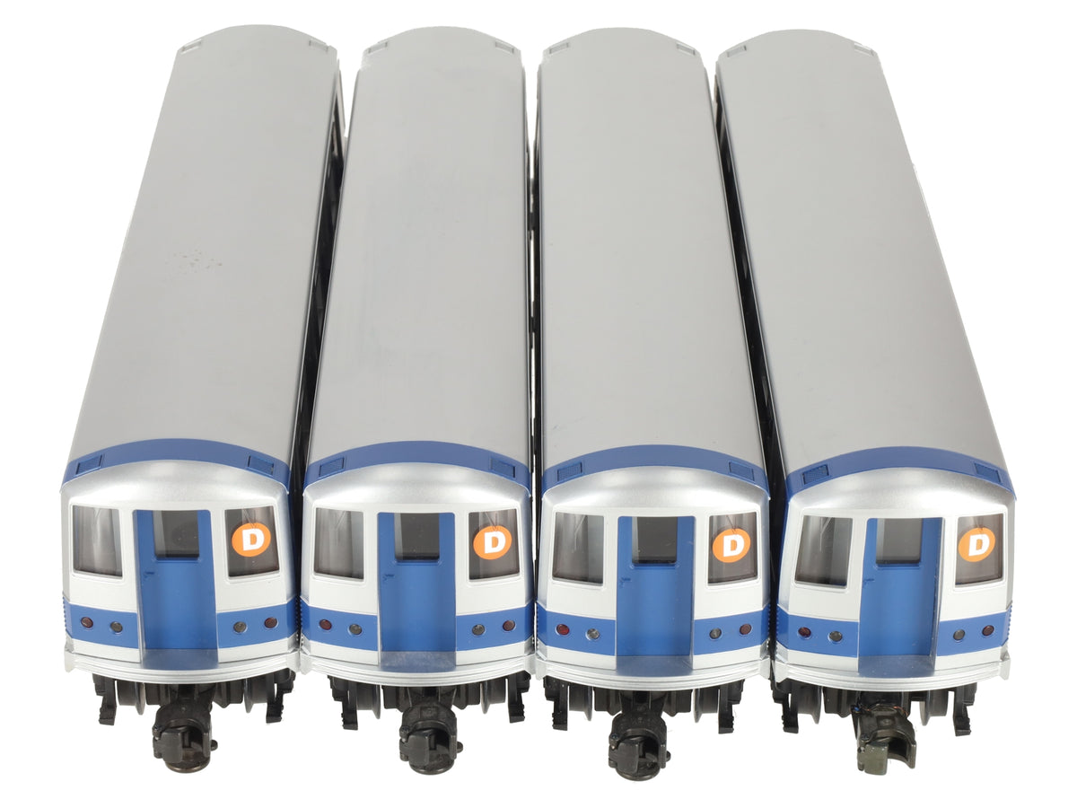 MTH 30-2122 O MTA New York Transit Subway Car Set (Set of 4) EX/Box
