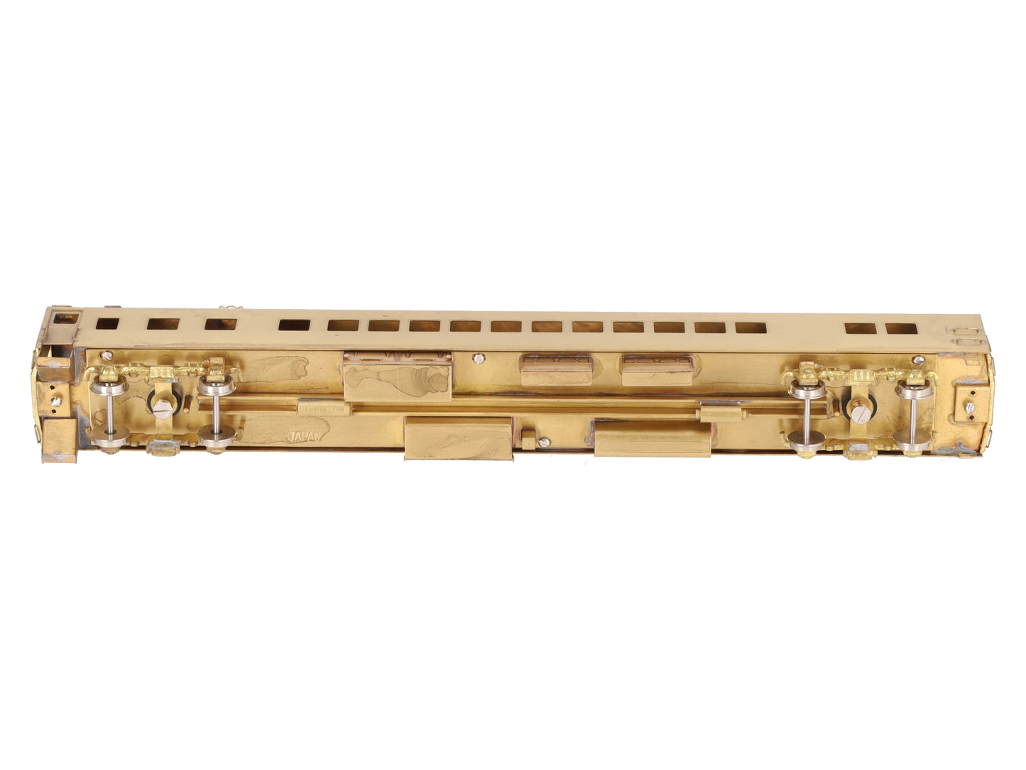S. Soho & Co. HO Scale BRASS Passenger Coach Car- Unpainted EX/Box