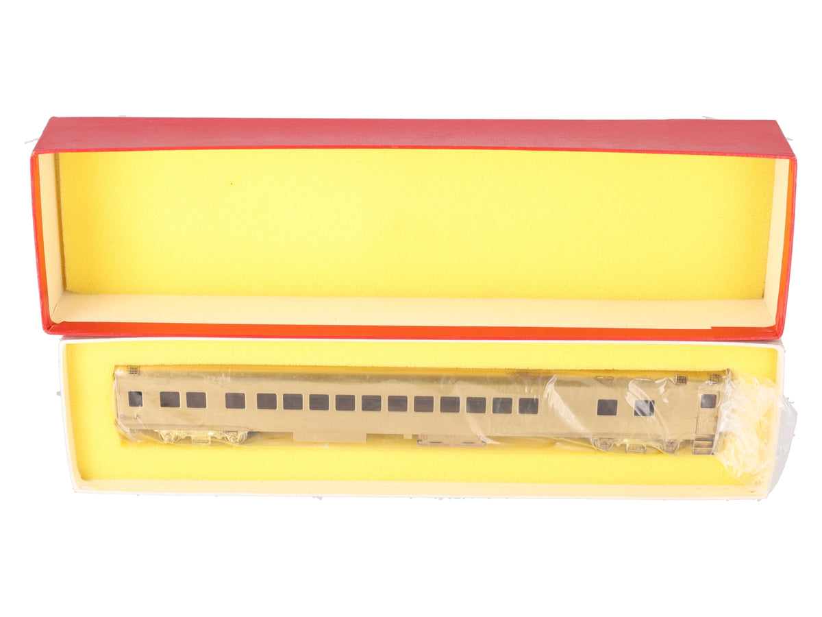 S. Soho & Co. HO Scale BRASS Passenger Coach Car- Unpainted EX/Box