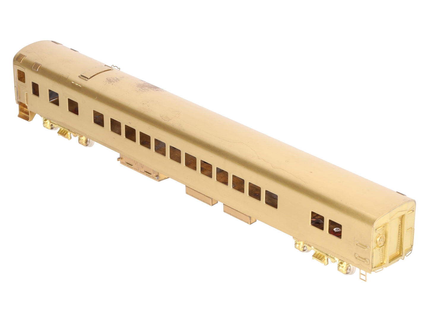 S. Soho & Co. HO Scale BRASS Passenger Coach Car- Unpainted EX/Box