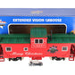 USA Trains R12114 G Scale Christmas Extended Vision Lighted Caboose LN/Box