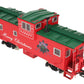 USA Trains R12114 G Scale Christmas Extended Vision Lighted Caboose LN/Box
