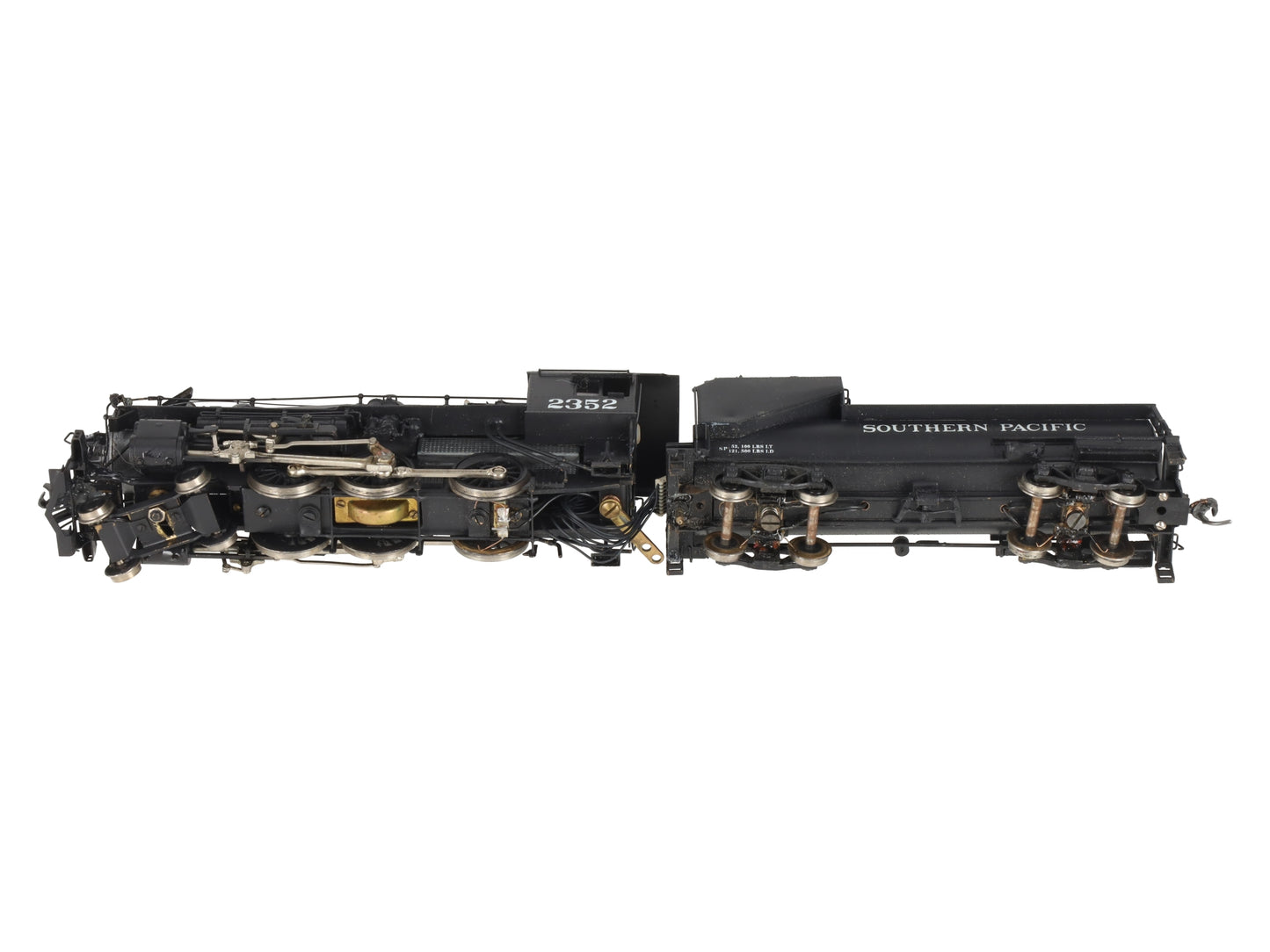 Westside Model Co. HO BRASS SP T-31 4-6-0 Steam Locomotive w/Tender #2352/Box