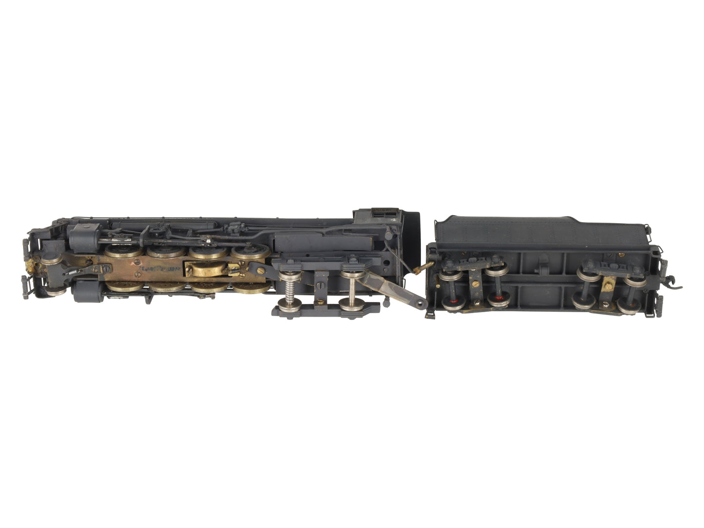 BRASS HO Scale 2-8-4 Berkshire Steam Locomotive - Painted