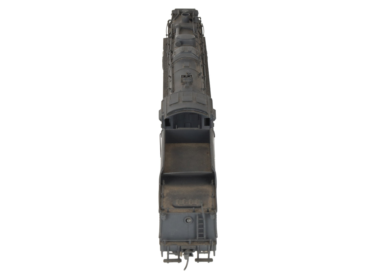 BRASS HO Scale 2-8-4 Berkshire Steam Locomotive - Painted