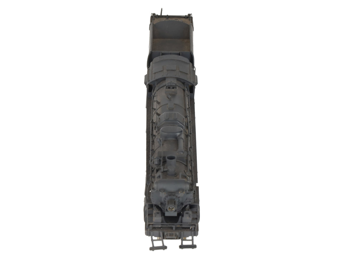 BRASS HO Scale 2-8-4 Berkshire Steam Locomotive - Painted