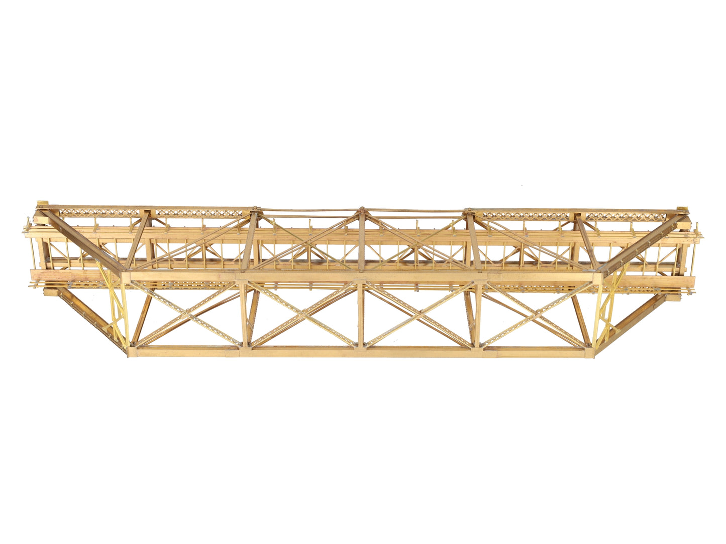 Overland 1346 HO Scale BRASS Pin-Connected Bridge EX/Box