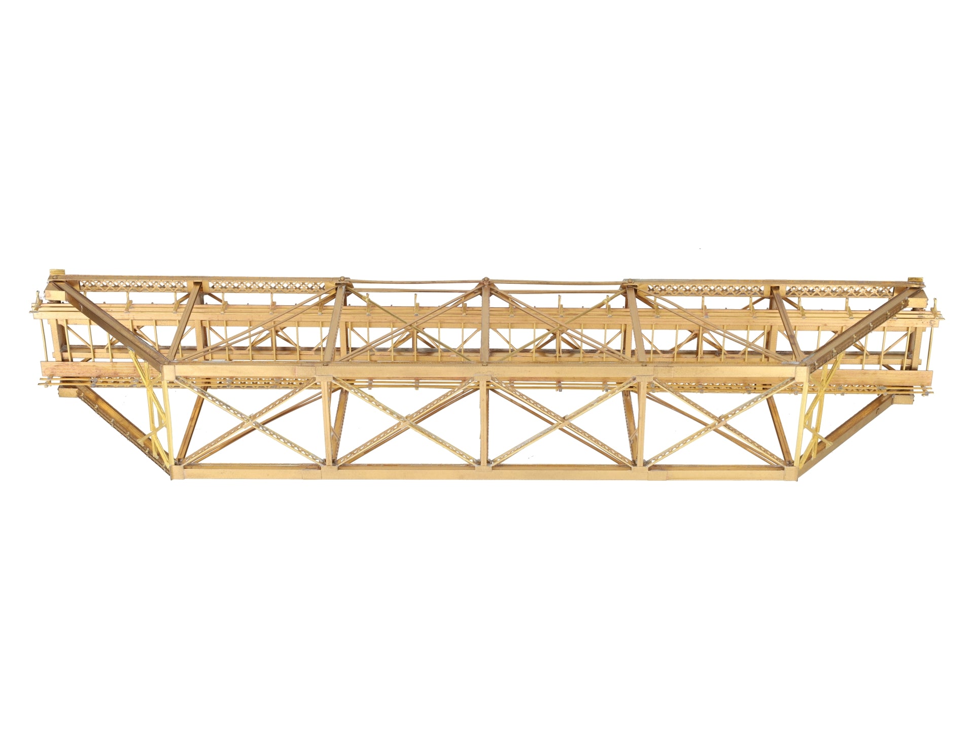 Overland 1346 HO Scale BRASS Pin-Connected Bridge EX/Box