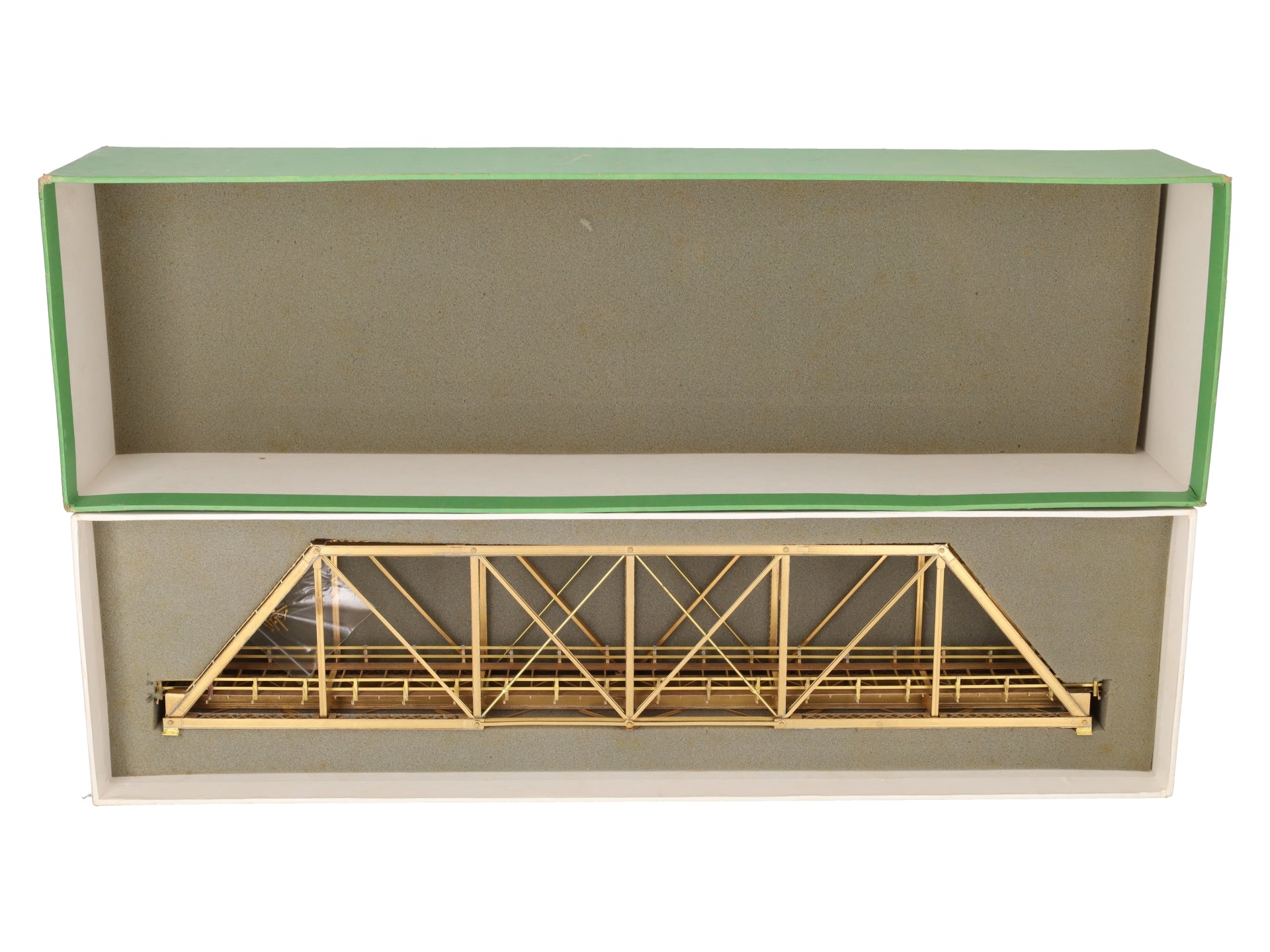 Overland 1346 HO Scale BRASS Pin-Connected Bridge EX/Box