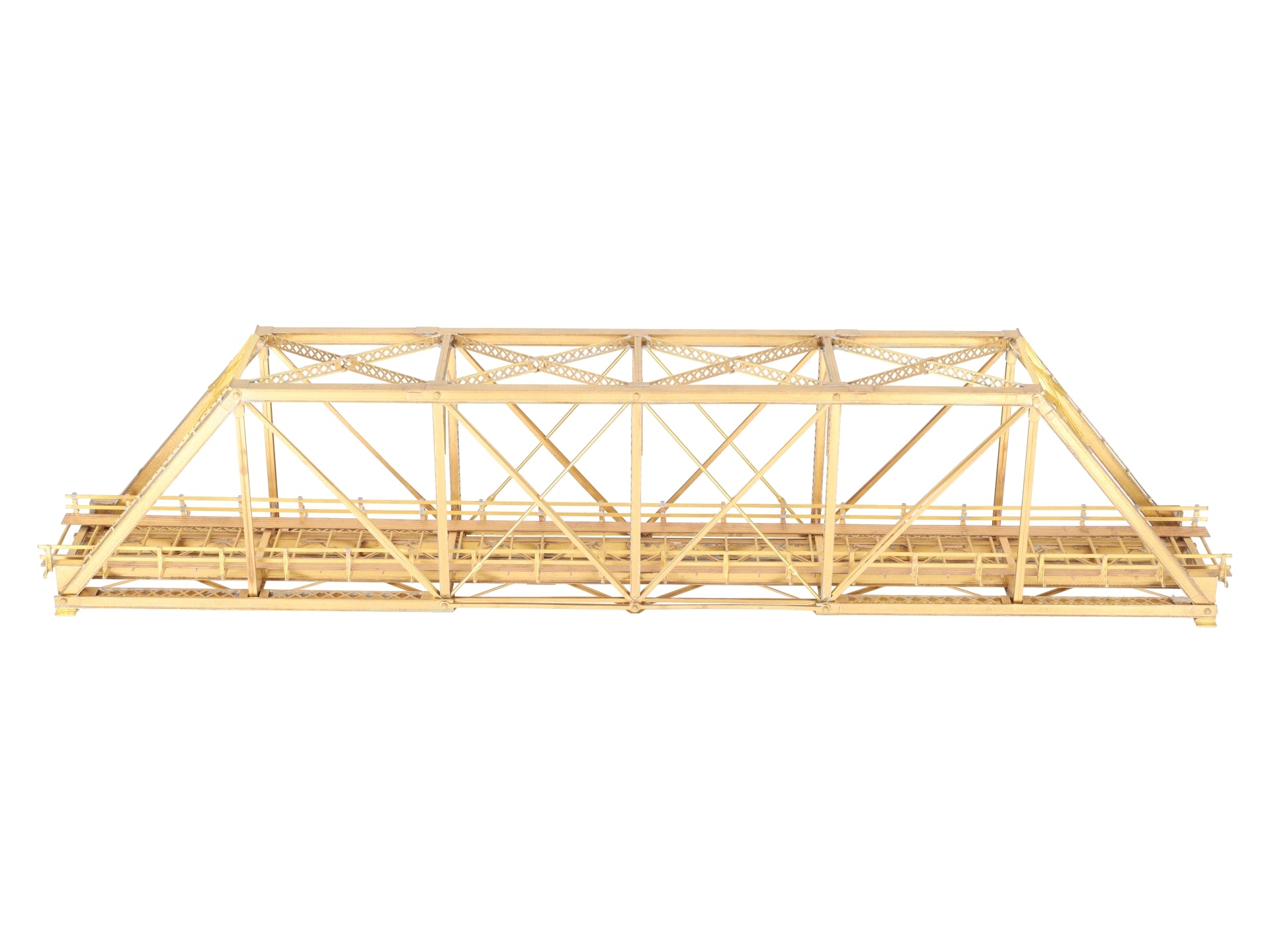 Overland 1346 HO Scale BRASS Pin-Connected Bridge EX/Box