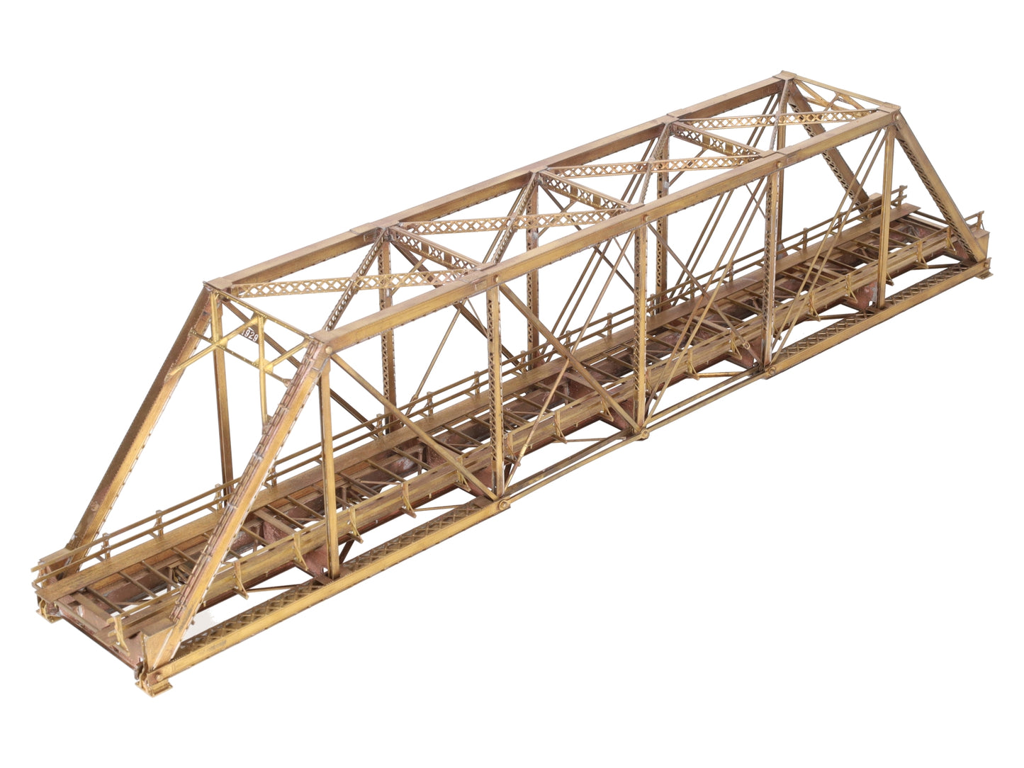 Overland 3324 HO Scale BRASS Pin-Connected Bridge EX/Box