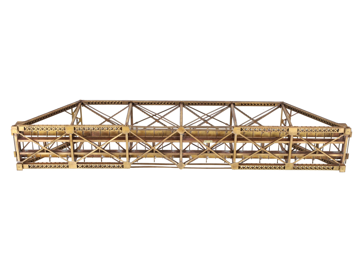 Overland 3324 HO Scale BRASS Pin-Connected Bridge EX/Box