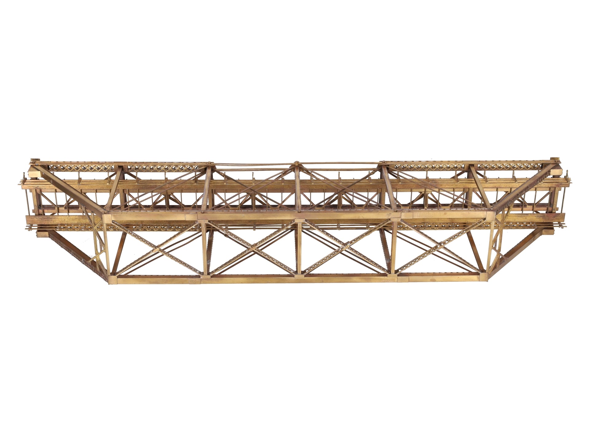 Overland 3324 HO Scale BRASS Pin-Connected Bridge EX/Box