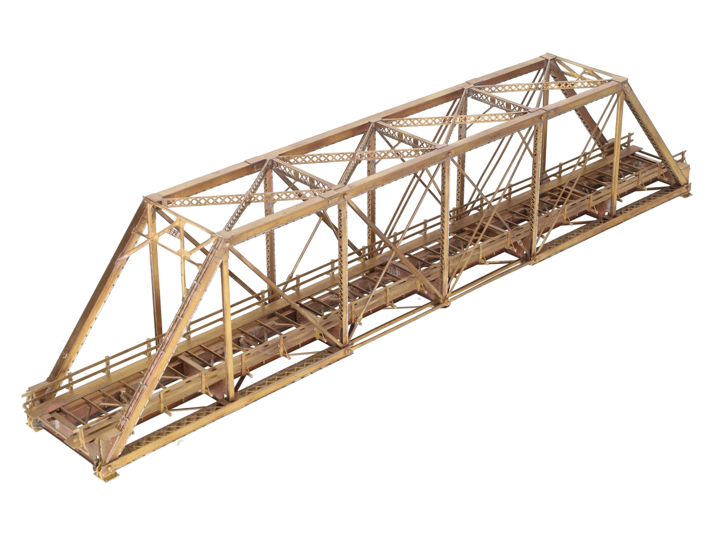 Overland 3324 HO Scale BRASS Pin-Connected Bridge EX/Box
