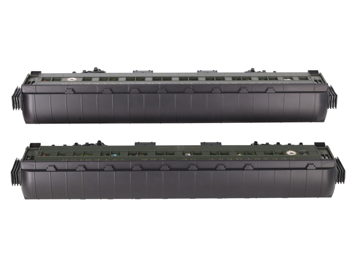 Lionel 2227600 O Bureau of Mines 18" Passenger Car (Pack of 2) EX/Box