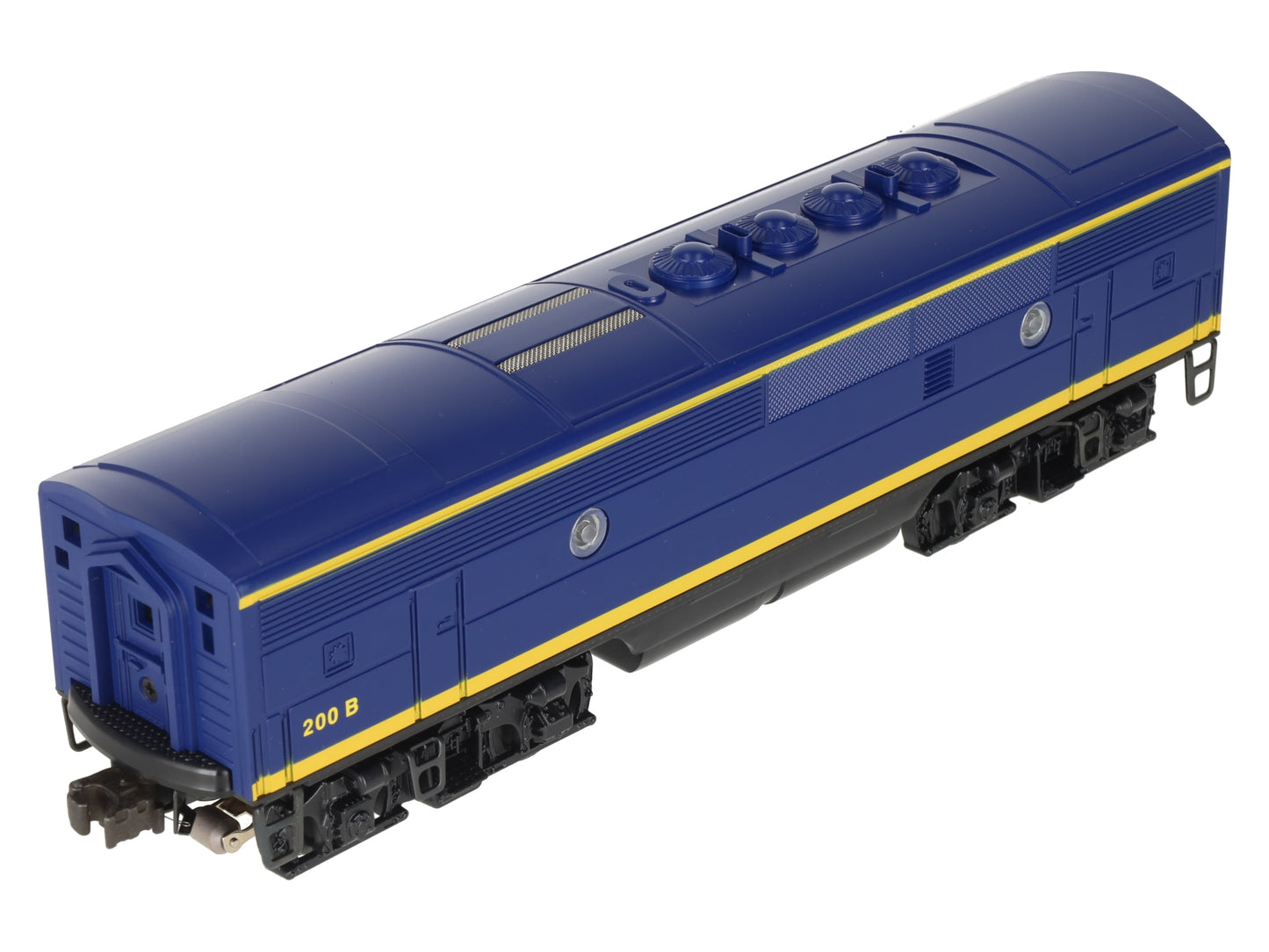 Lionel 6-18122 O Santa Fe F3 Blue/Yellow Non-Powered Diesel B-Unit #200B w/RS II LN/Box