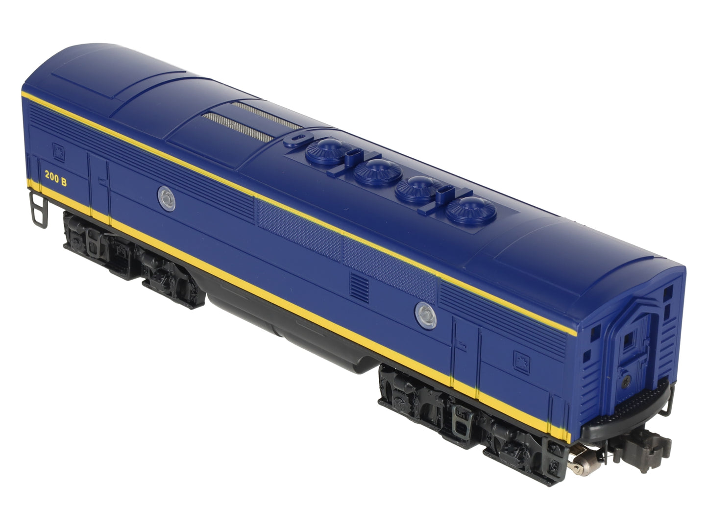 Lionel 6-18122 O Santa Fe F3 Blue/Yellow Non-Powered Diesel B-Unit #200B w/RS II LN/Box