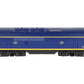 Lionel 6-18122 O Santa Fe F3 Blue/Yellow Non-Powered Diesel B-Unit #200B w/RS II LN/Box