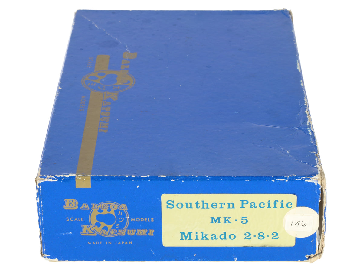 Balboa MK-5 HO Scale BRASS Southern Pacific Mikado 2-8-2 Steam Locomotive/Box