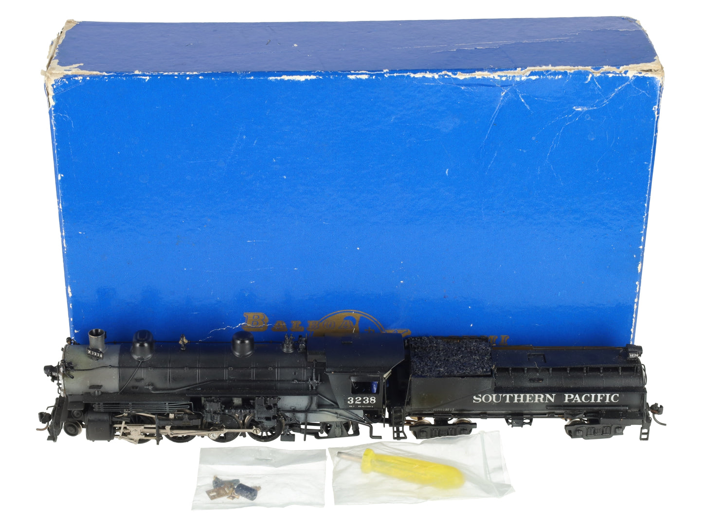 Balboa MK-5 HO Scale BRASS Southern Pacific Mikado 2-8-2 Steam Locomotive/Box