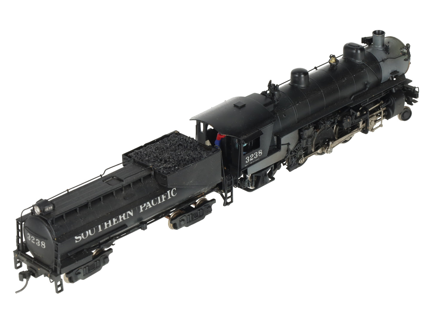 Balboa MK-5 HO Scale BRASS Southern Pacific Mikado 2-8-2 Steam Locomotive/Box