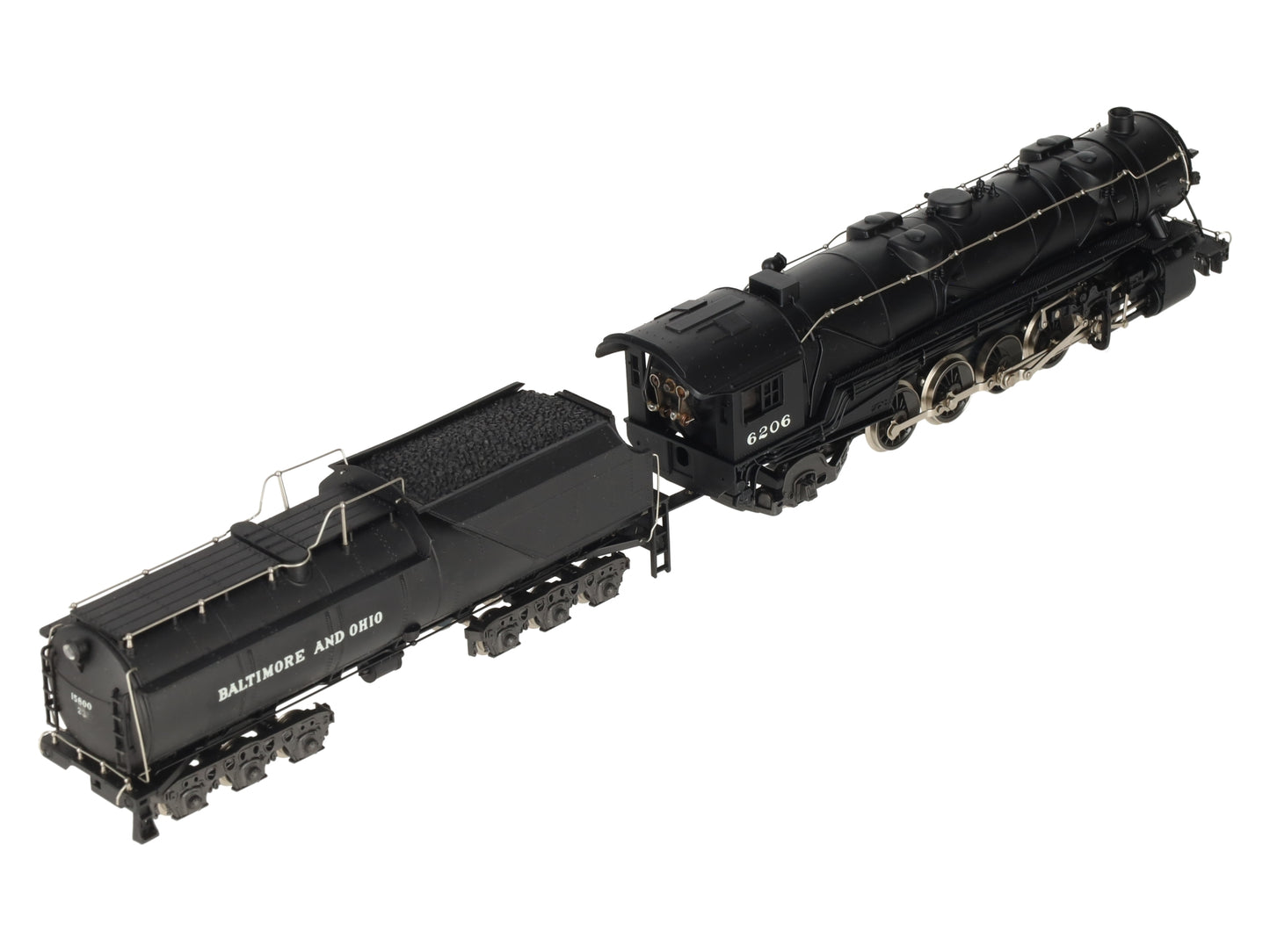 AHM 5099 HO Baltimore & Ohio 2-10-2 Steam Locomotive & Tender EX/Box