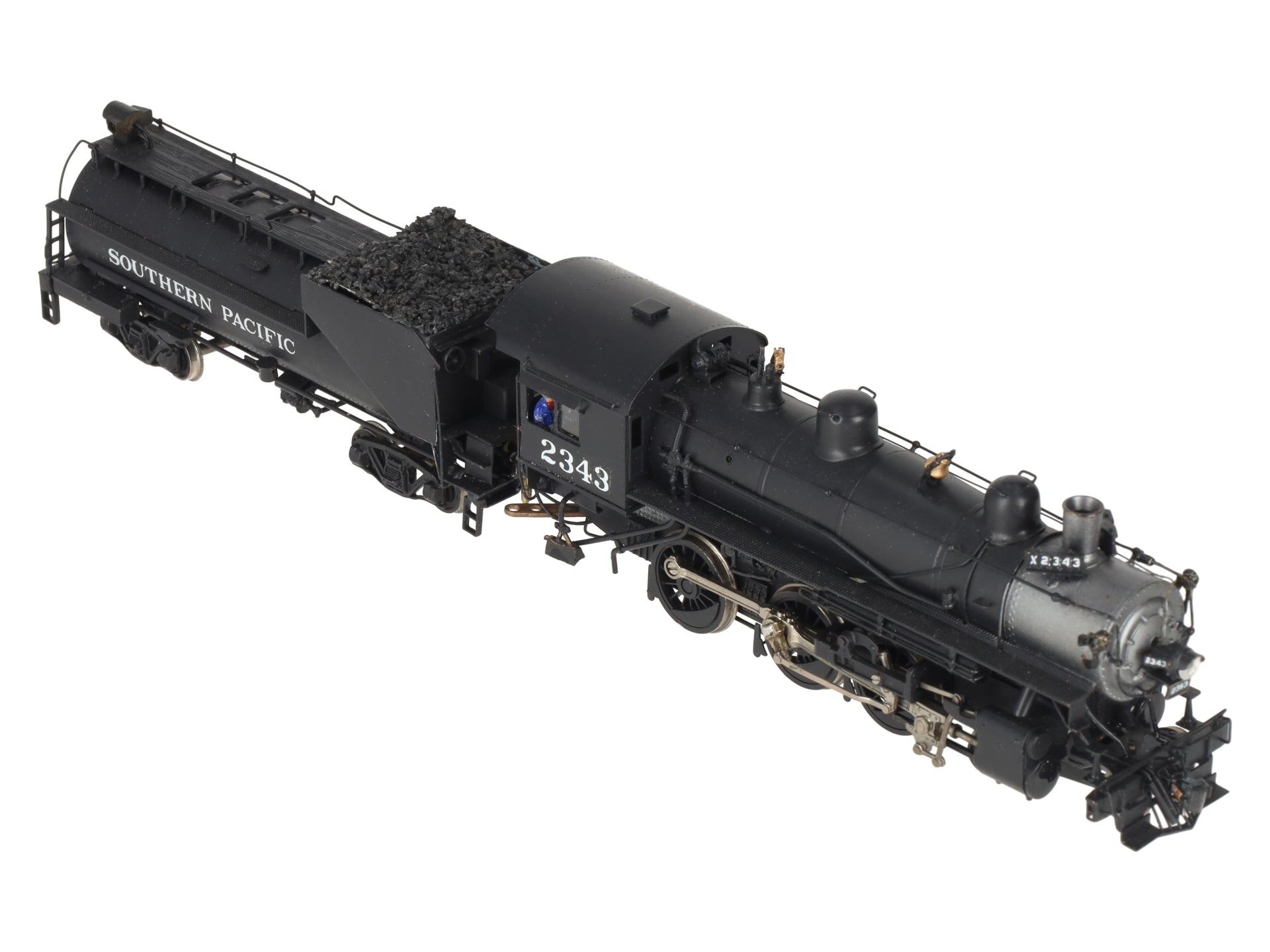Sunset Models 170a-1 HO BRASS SP 2-8-0 Steam w/Whale Back Tender/Box