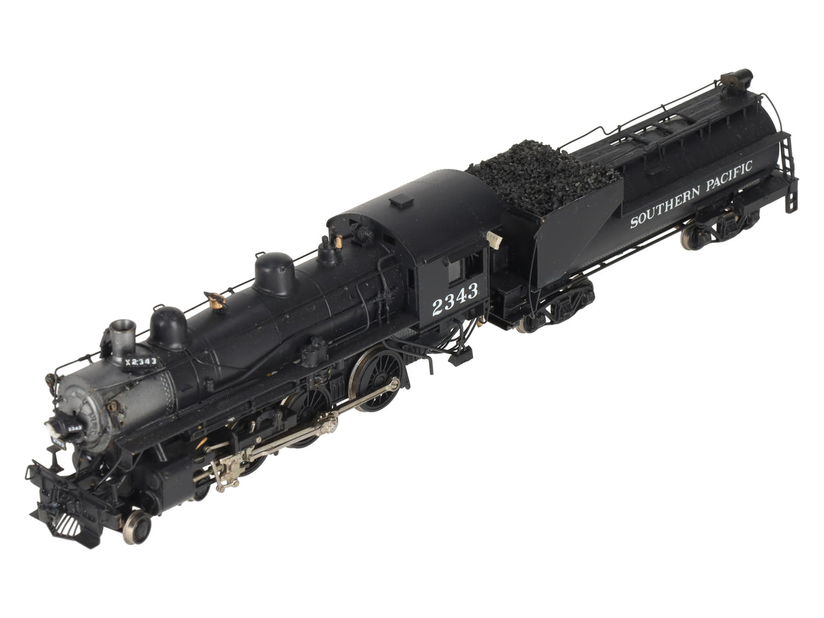Sunset Models 170a-1 HO BRASS SP 2-8-0 Steam w/Whale Back Tender/Box