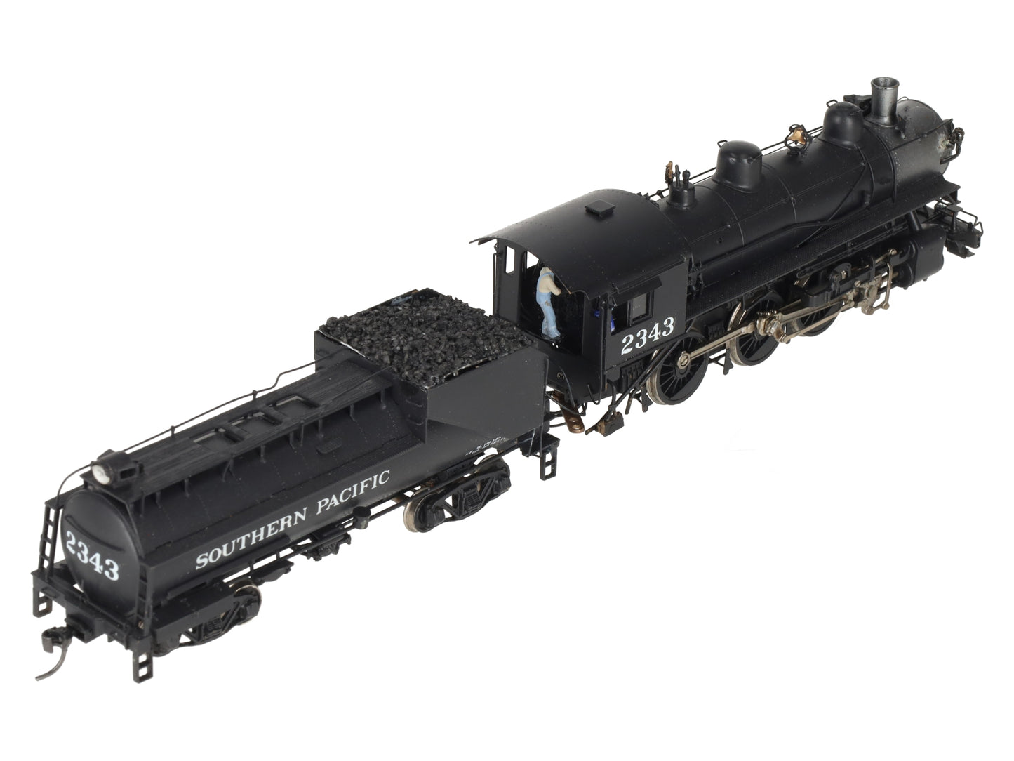 Sunset Models 170a-1 HO BRASS SP 2-8-0 Steam w/Whale Back Tender/Box