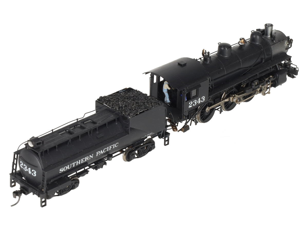 Sunset Models 170a-1 HO BRASS SP 2-8-0 Steam w/Whale Back Tender/Box