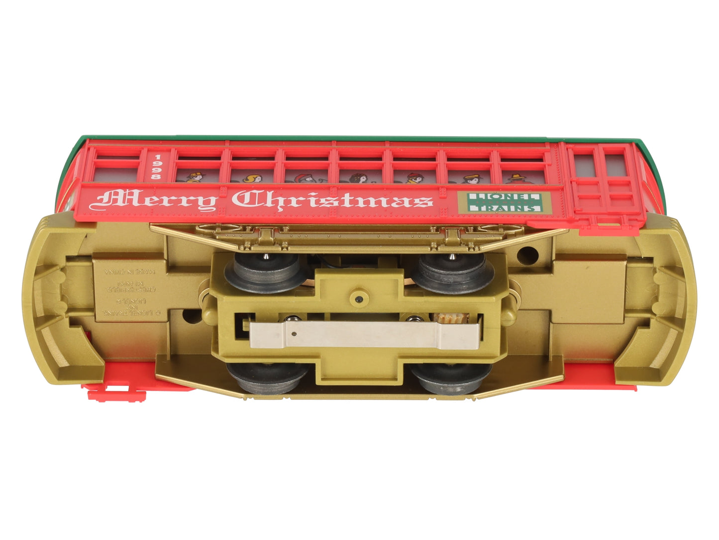 Lionel 6-11981 O Gauge 1998 Holiday Trolley Set #109 LN/Box