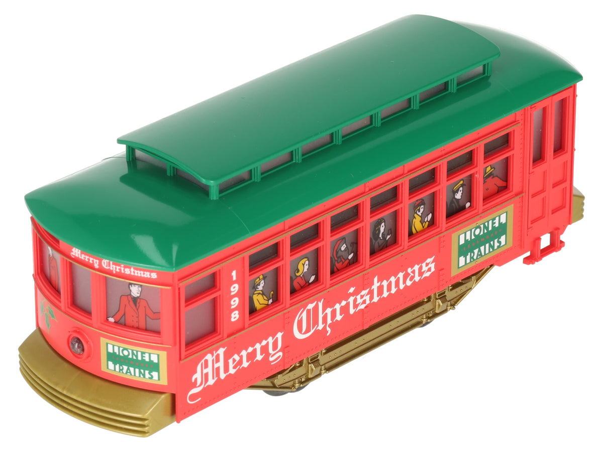 Lionel 6-11981 O Gauge 1998 Holiday Trolley Set #109 LN/Box