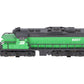 American Flyer 6-48007 S Gauge Burlington Northern GP-20 Diesel Locomotive VG/Box
