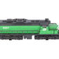 American Flyer 6-48007 S Gauge Burlington Northern GP-20 Diesel Locomotive VG/Box