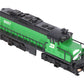 American Flyer 6-48007 S Gauge Burlington Northern GP-20 Diesel Locomotive VG/Box