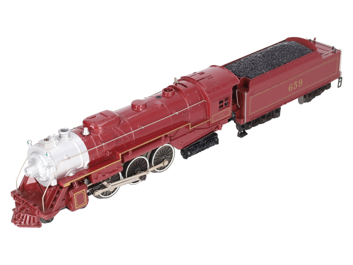 Lionel 6-8101 O Gauge Chicago & Alton 4-6-4 Diecast Steam Loco & Tender #659 EX/Box