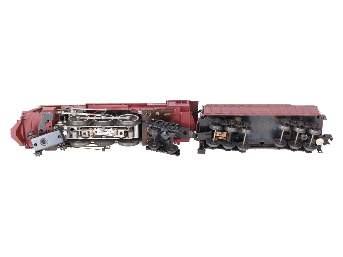 Lionel 6-8101 O Gauge Chicago & Alton 4-6-4 Diecast Steam Loco & Tender #659 EX/Box