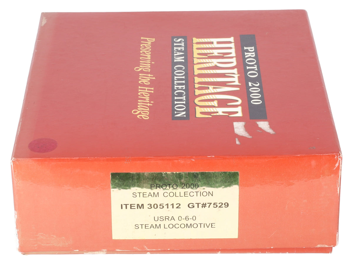 Proto 2000 305112 HO Scale Grand Trunk USRA 0-6-0 Steam Locomotive #7529 VG/Box