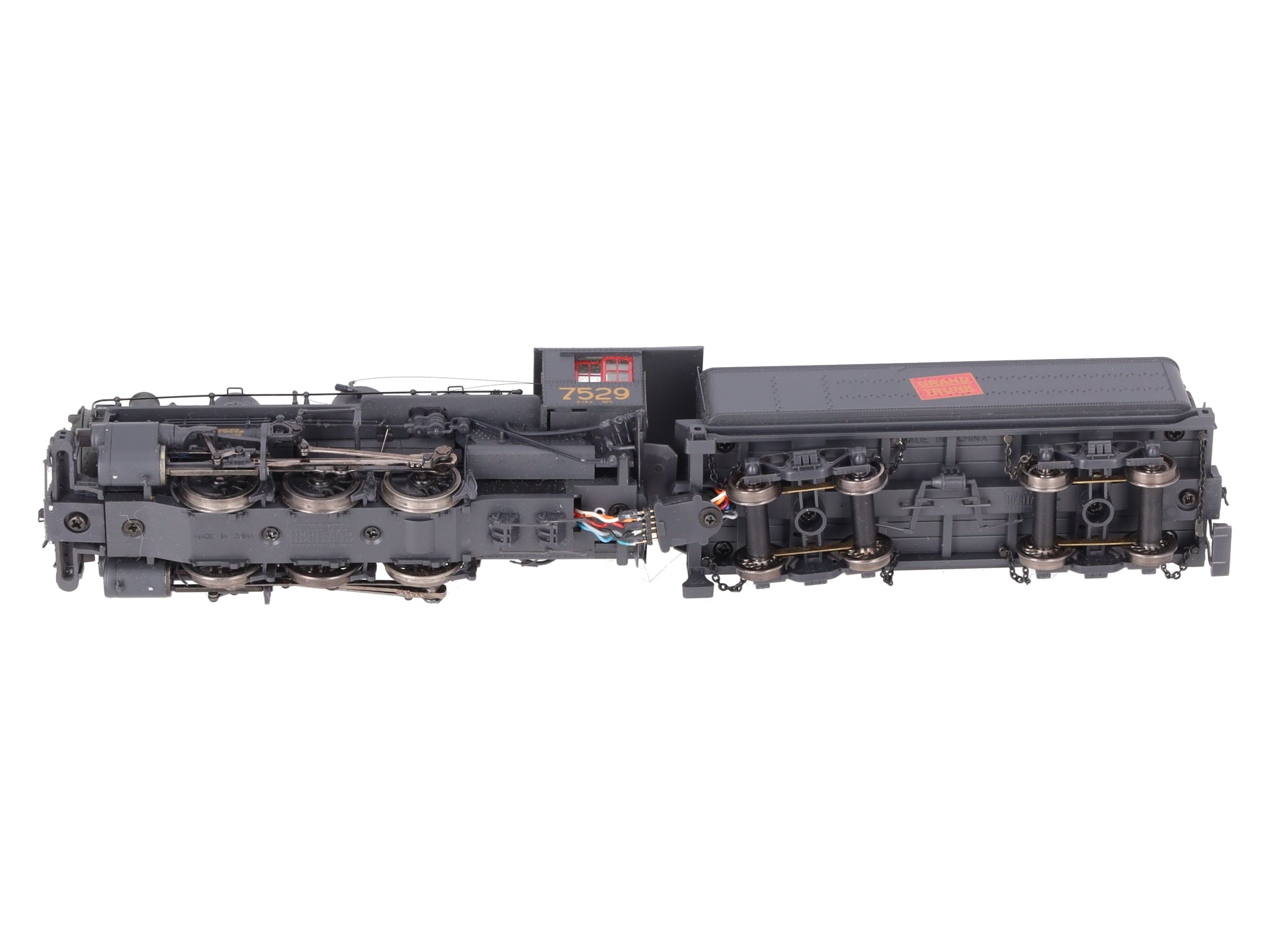 Proto 2000 305112 HO Scale Grand Trunk USRA 0-6-0 Steam Locomotive #7529 VG/Box