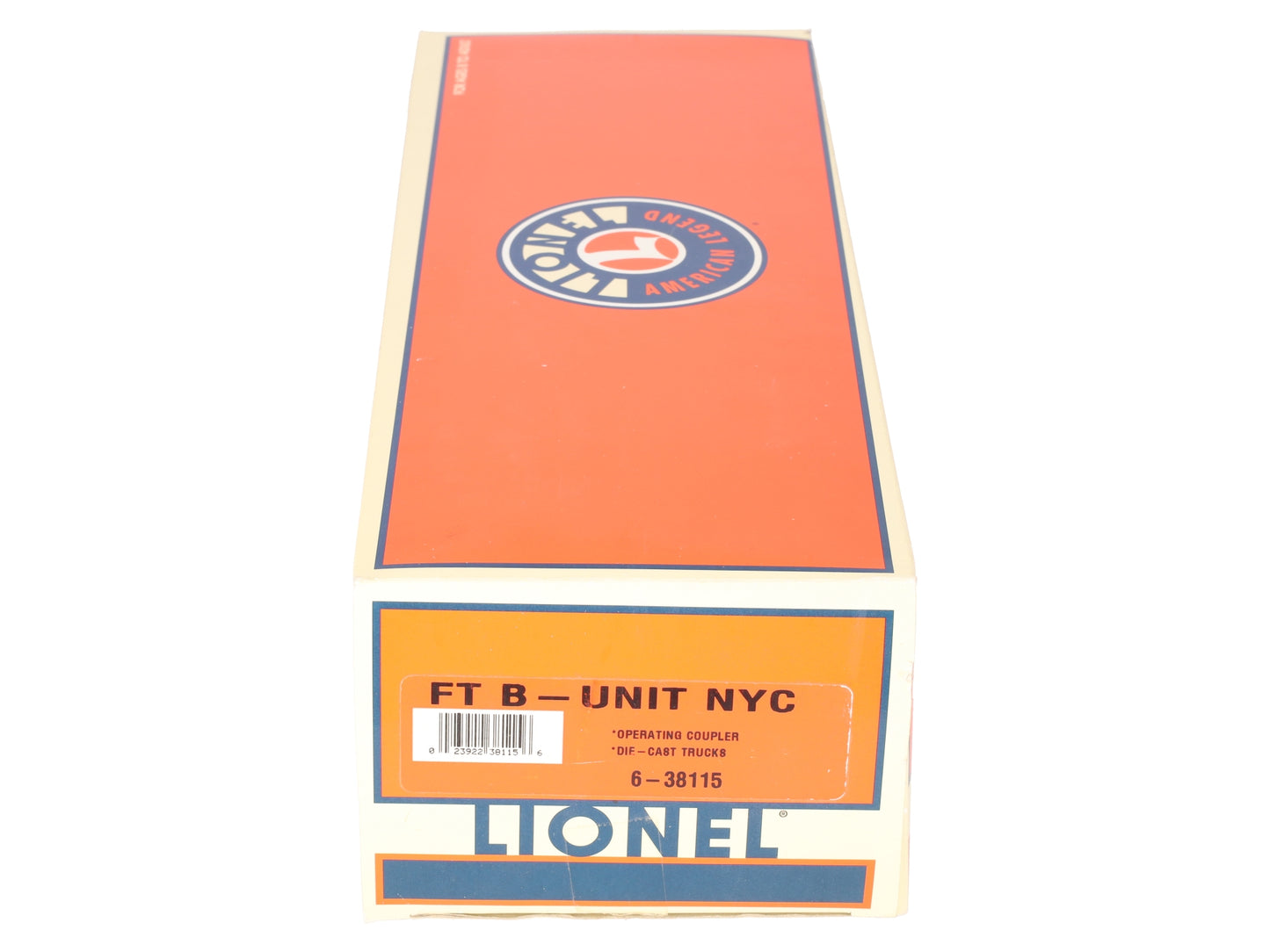 Lionel 6-38115 O New York Central FT Non Powered B Unit Diesel Engine #2403 EX/Box
