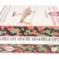 Model Power 6442 1:48 Scale Diecast Israeli Apache AH-64 Helicopter LN/Box
