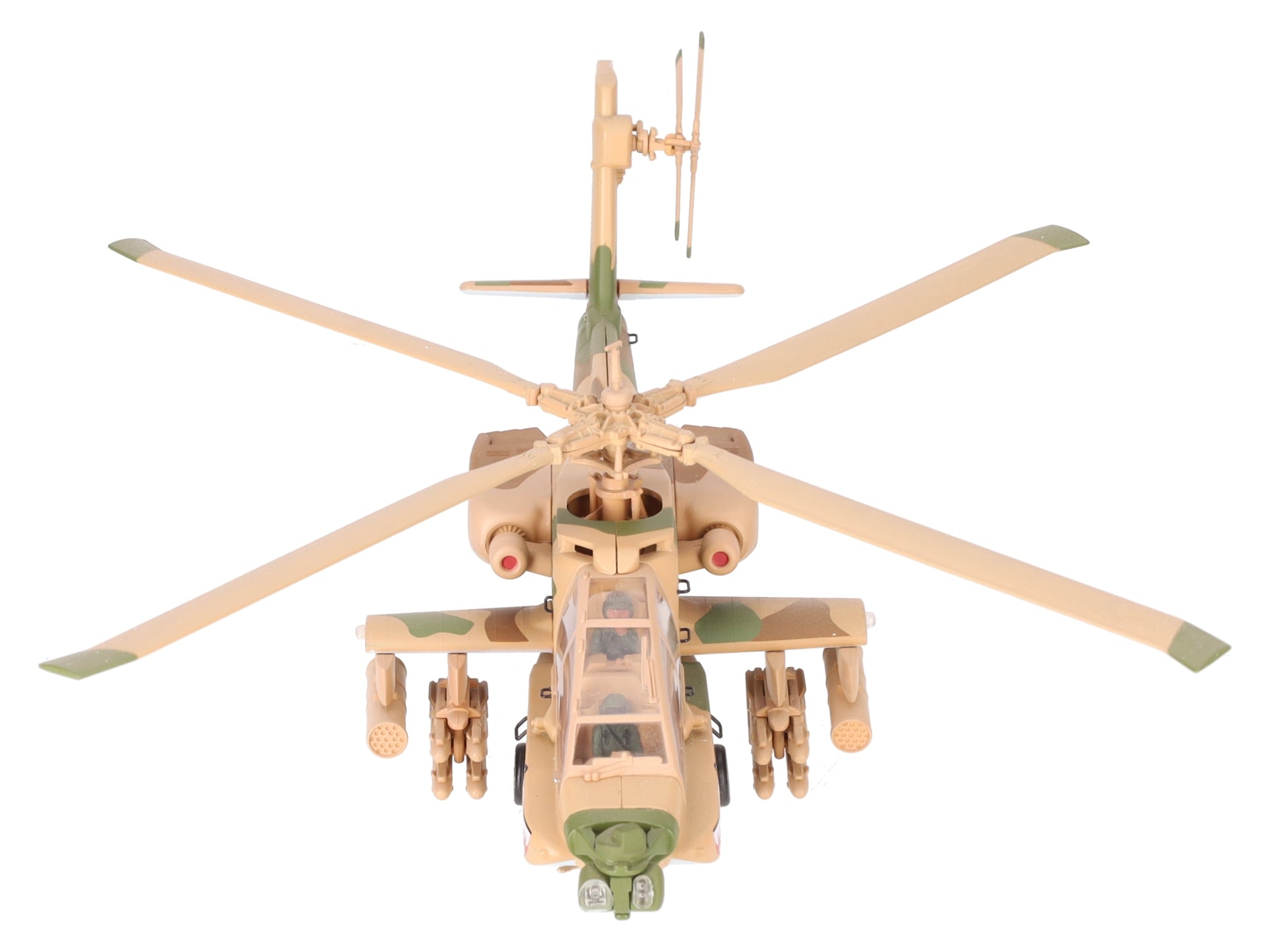 Model Power 6442 1:48 Scale Diecast Israeli Apache AH-64 Helicopter LN/Box