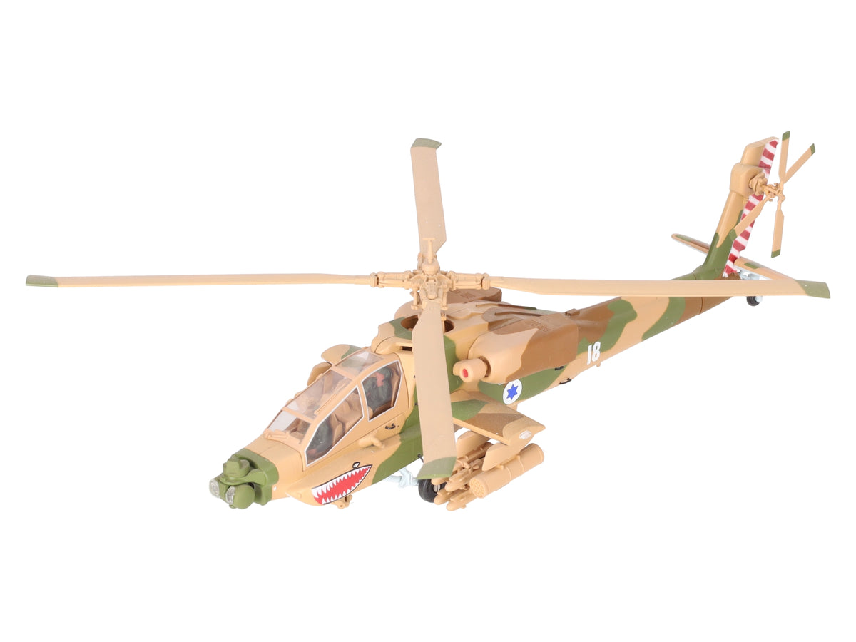 Model Power 6442 1:48 Scale Diecast Israeli Apache AH-64 Helicopter LN/Box