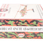 Model Power 6442 1:48 Scale Diecast Israeli Apache AH-64 Helicopter LN/Box