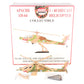 Model Power 6442 1:48 Scale Diecast Israeli Apache AH-64 Helicopter LN/Box