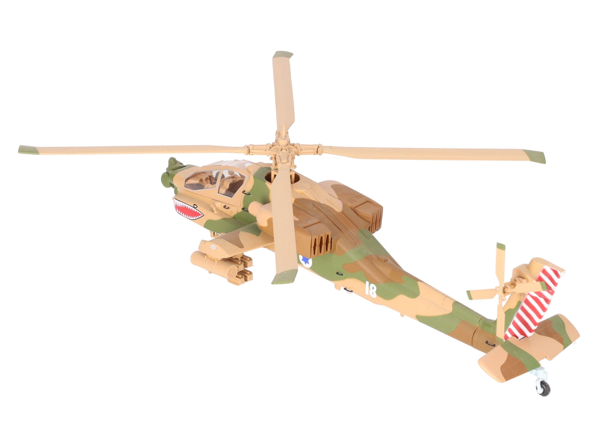 Model Power 6442 1:48 Scale Diecast Israeli Apache AH-64 Helicopter LN/Box