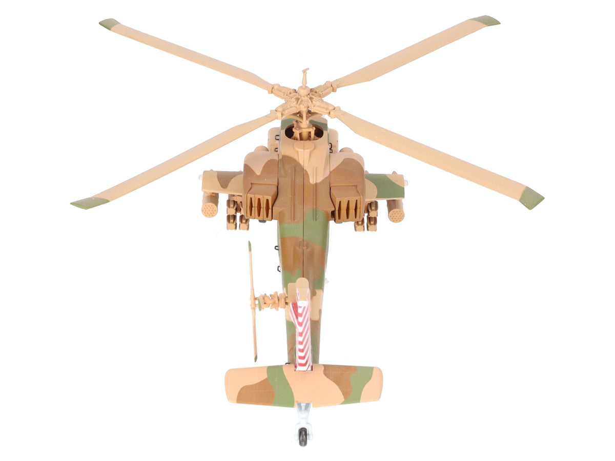 Model Power 6442 1:48 Scale Diecast Israeli Apache AH-64 Helicopter LN/Box
