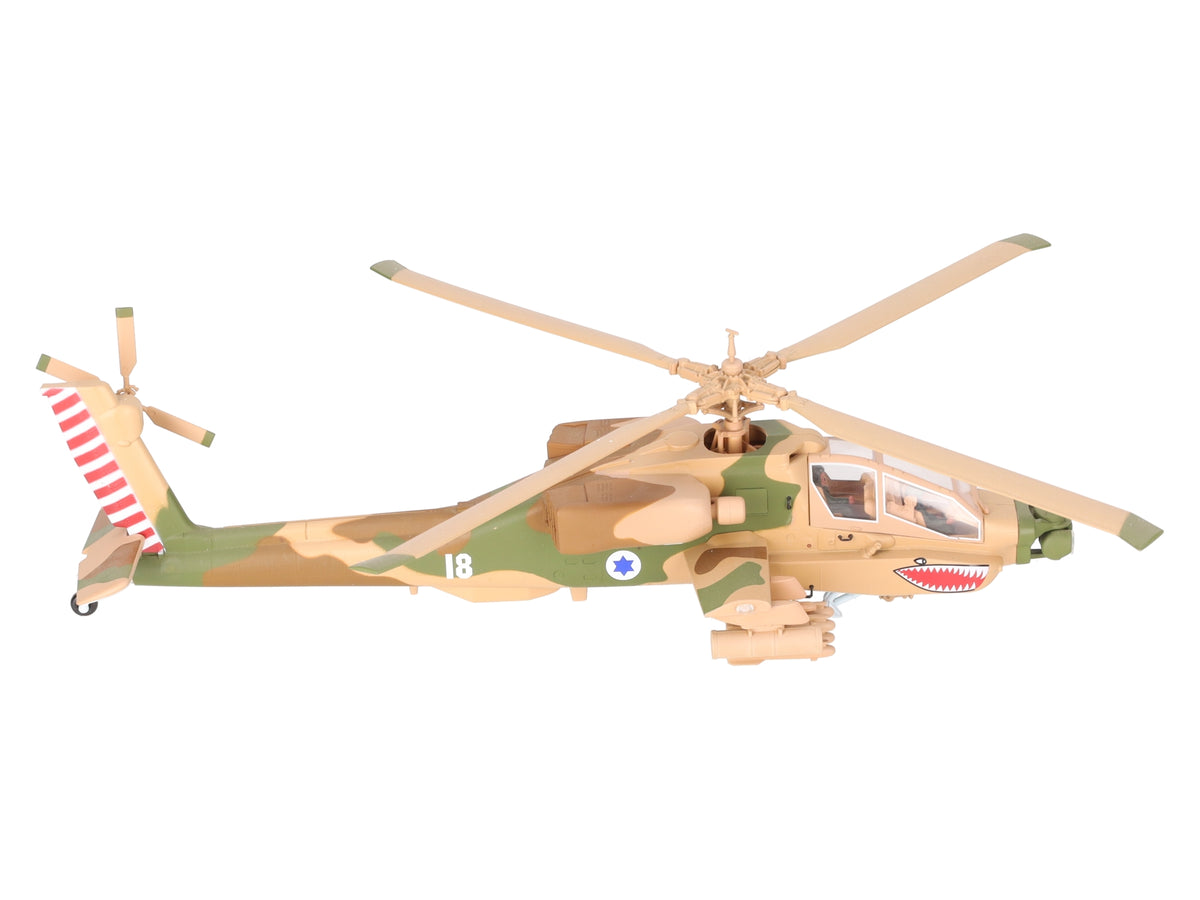 Model Power 6442 1:48 Scale Diecast Israeli Apache AH-64 Helicopter LN/Box